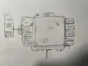 concept drawing of a new UI